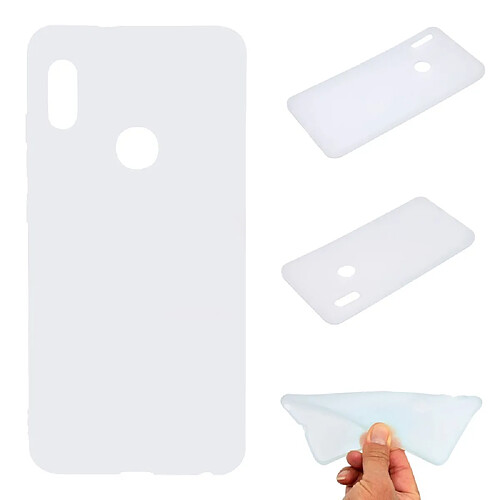 Coque en TPU blanc doux pour Xiaomi Redmi Note 5 Pro (Dual Camera),Mi 6X