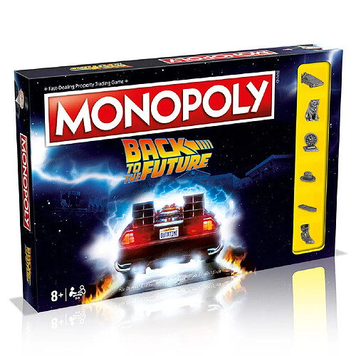 Winning Moves MONOPOLY - Back to the Future Jeu de société (ANGLAIS)