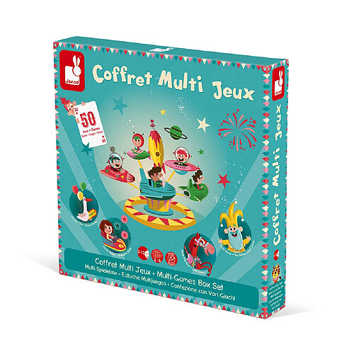 Coffret jeux enfant Carrousel - Janod