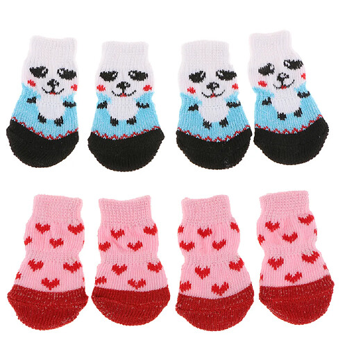 Chaussettes pour Chien Chiot Chat Chaton rouge