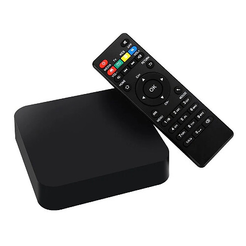 Android Tv Box Kodi Média Player 4K Smart Tv 3D Mini Pc Wifi Quad Core 8Go Noir YONIS