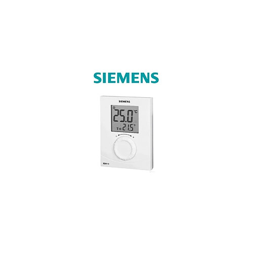 Thermostat d'ambiance digital avec écran lcd rdh100 Siemens