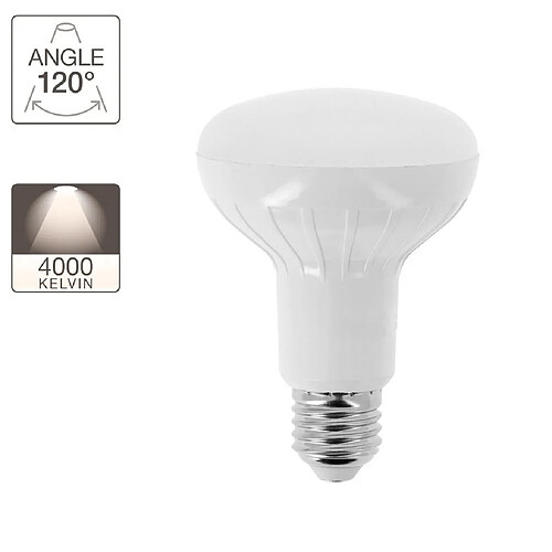 XanLite Ampoule LED R80, culot E27, 11,5W cons. (75W eq.), lumière blanc neutre