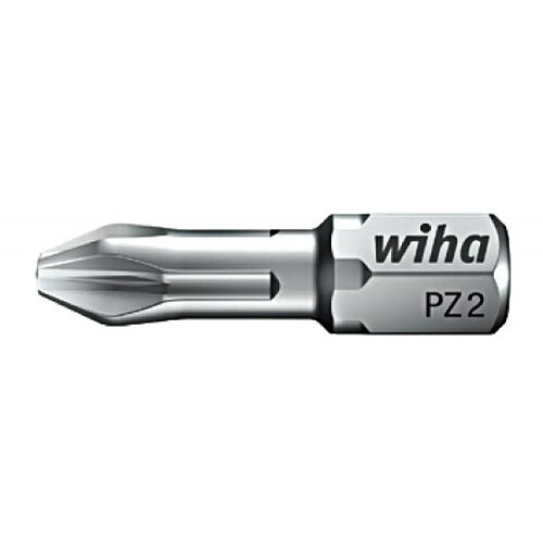 Wiha Embouts Standard empreinte Pozidriv PZ3x25 boite de 50