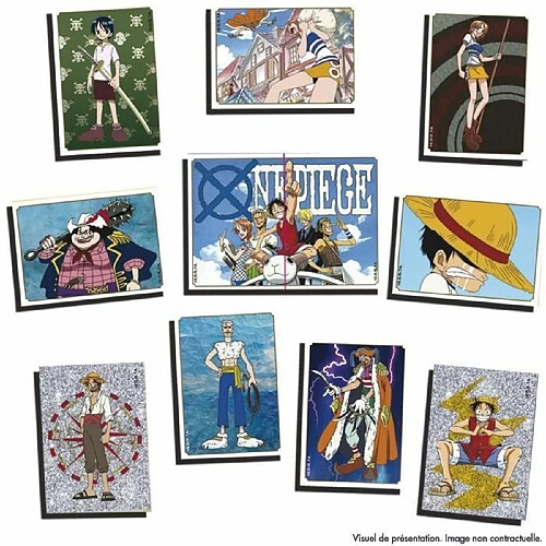 PANINI One Piece - Album cartonné avec Range-Cartes Stickers