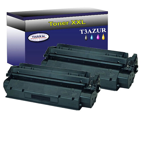 Lot de 2 Toners compatibles pour imprimante HP Laserjet 1300, 1300N, 1300XI - T3AZUR