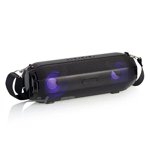 Yonis Enceinte Bluetooth Portable LED Super Bass Waterproof