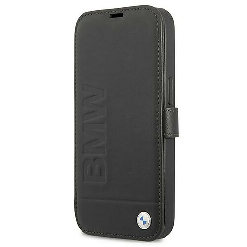 etui bmw bmflbkp13ssllbk iphone 13 mini 5,4" noir book signature