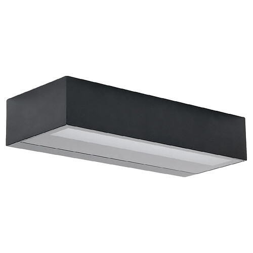 applique à led - aric alis up - 7w - 3-4000k - cct - noir - aric 51210