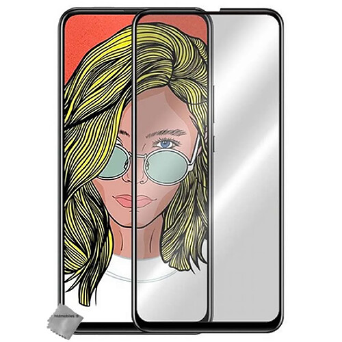 Htdmobiles Film de protection vitre verre trempe incurve integral pour Huawei Y9 Prime (2019) - NOIR