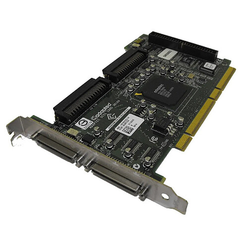 Carte contrôleur SCSI Adaptec Dell ASC-39160/Dell3 Ultra PCI-e UP601 IDC 50-PIN · Occasion