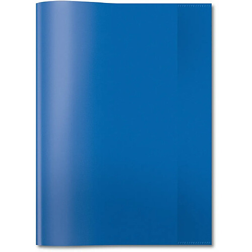 Elysees Paris HERMA Cahier couverture PP A4 Transparent/bleu foncé ? Magazine et couvertures de livres (Bleu, Polypropylène (PP), mixte)