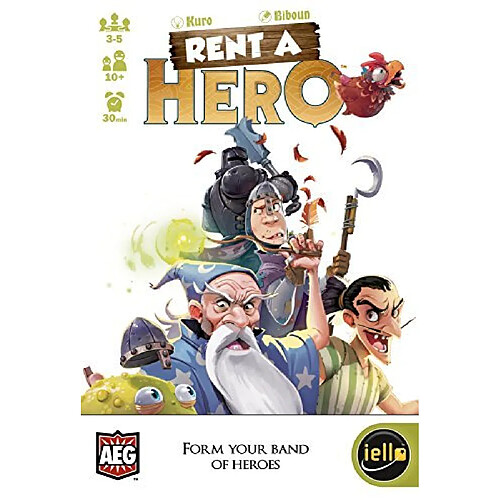 IELLO Rent-A-Hero Game