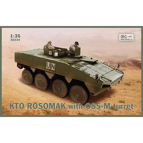 Ibg Models Maquette Véhicule Kto Rosomak With Oss-m Turret