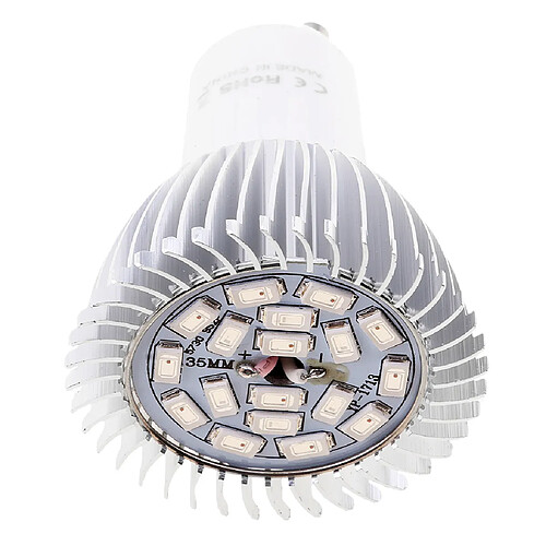 Plante led grandir ampoule de lampe pour serre hydroponique gu10 18w rouge et bleu