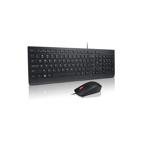 Lenovo 4X30L79917 clavier USB Français, Allemand, Suisse Noir