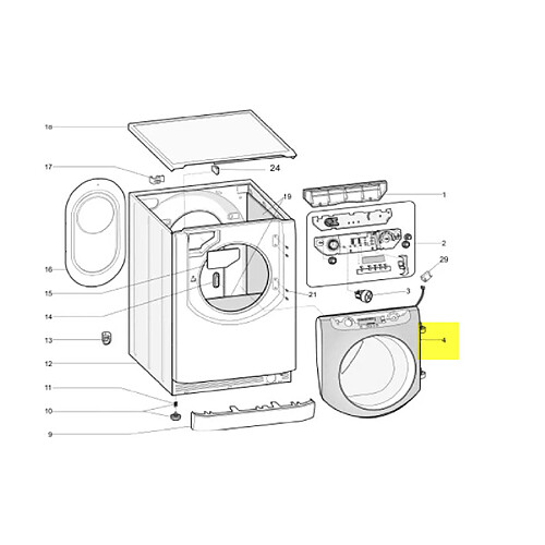 Ariston Hublot complet aqxgd149s(ex)