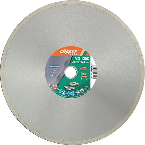 Norton Disque diamant MD 120 C 250x30/25,4 mm