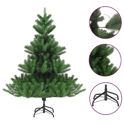 vidaXL Sapin de Noël artificiel Nordmann Vert 240 cm