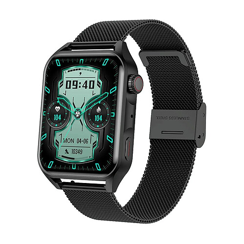 Yonis Montre Connectée IP68 Écran 1.78' Bluetooth Oxygenation