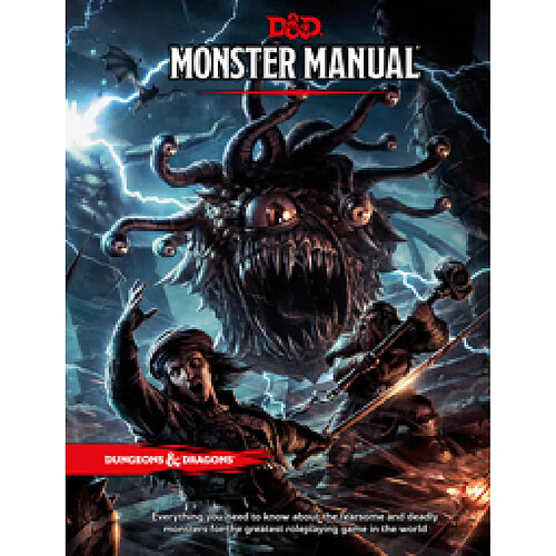 Wizards Of The Coast Jeux de rôle - Dungeons & Dragons 5ème Edition : Monster Manual