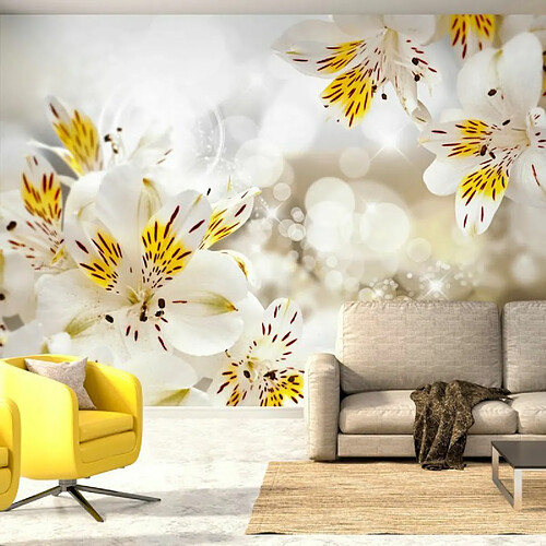 Paris Prix Papier Peint Sunny Alstroemeria 175 x 250 cm