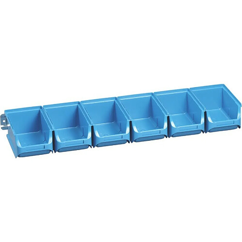 allit Set bac rangement bleu 613x165x75 mm