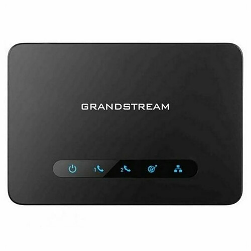 Adaptateur pour Téléphone Analogique Grandstream HT812 Noir