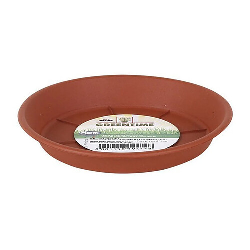 Totalcadeau Sous-pot en plastique Mesure - ø 16 x 2 cm pas cher