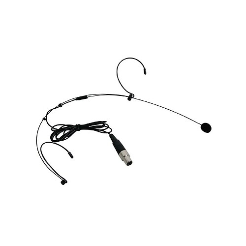 Perel Microphone serre-tête pour émetteur portable micw43 - noir