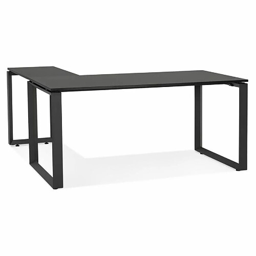 Paris Prix Bureau Design Abigano 170cm Noir