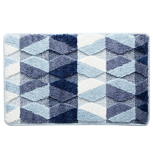 LUUCOZK Tapis de porte avant antidérapant pour entrée intérieure – Couleur 1-80x100cm