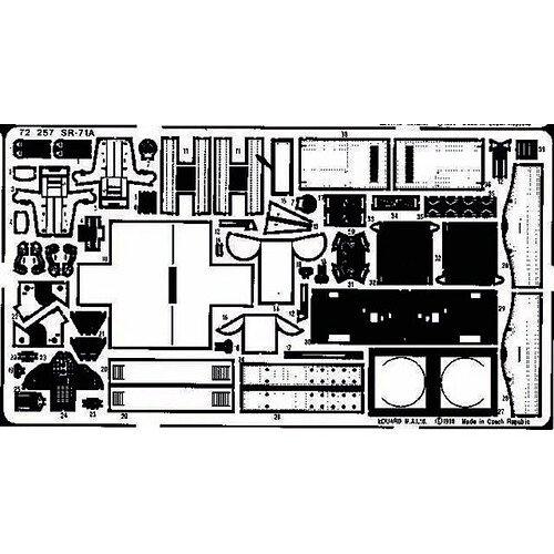 SR-71A - 1:72e - Eduard Accessories