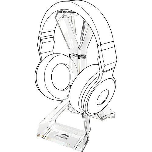 Support pour casque SPEEDLINK GANT en acrylique transparent