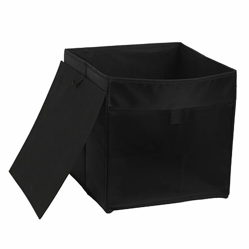 Paris Prix Panier à Linge Carré Pop Up 30cm Noir