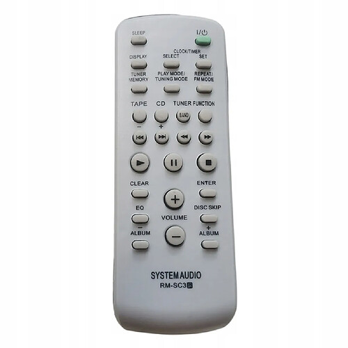 GUPBOO Télécommande Universelle de Rechange Pour SONY CD Système Audio HIFI RM-SC31 RM-SC50 RM-SC