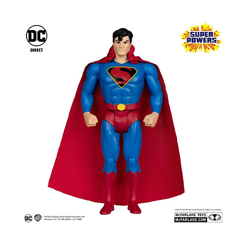 Mc Farlane DC Direct - Figurine Super Powers Superman (Fleischer Variant) 13 cm