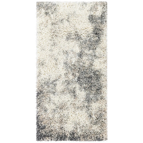 Hadorn Tapis shaggy 183x61 beige - gris Lachen Haze