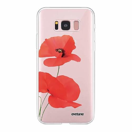 Evetane Coque Samsung Galaxy S8 360 intégrale avant arrière transparente