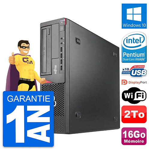 PC Fujitsu Esprimo E920 DT Intel G3220 RAM 16Go Disque 2To Windows 10 Wifi · Occasion