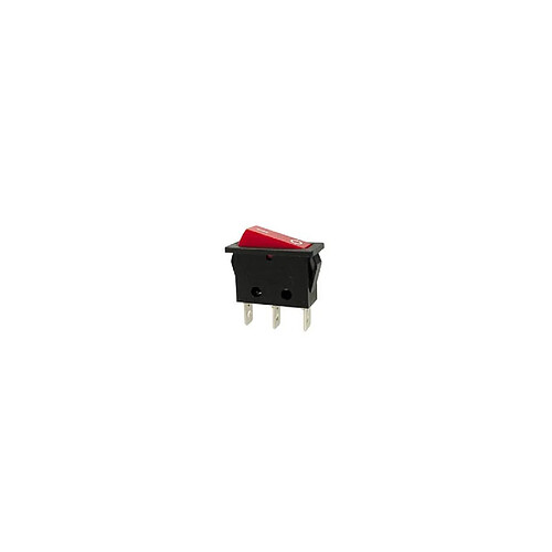 Perel Interrupteur de puissance a bascule 10a-250v spst on-off - avec temoin neon rouge