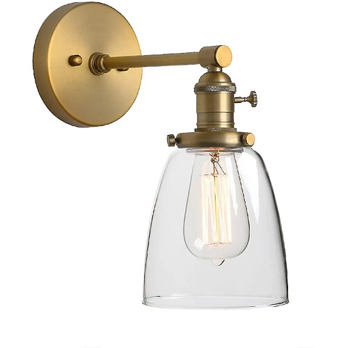 Universal Lampe style vin lampe murale vitrage ombrage Addison industriel mur chandelier E27 lampe d'intérieur