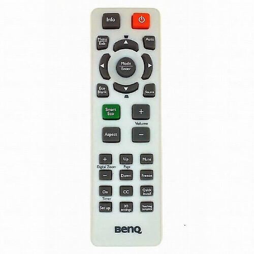 Universal Remplacement RC02 Télécommande MS504 MX505 MS521P MS522 pour projecteur DLP BenQ