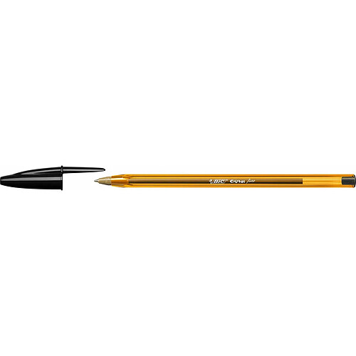 Crayon Bic Cristal Fine Noir 0,3 mm (50 Unités)