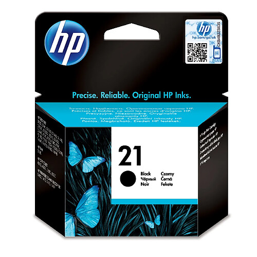 Hewlett Packard HP 21 cartouche d'encre noir authentique