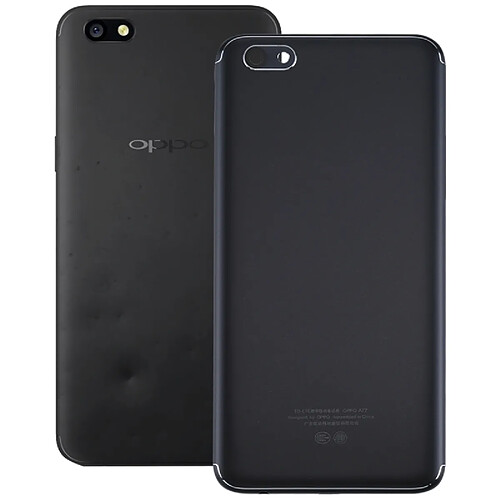 Wewoo Noir pièce détachée OPPO A77 Couverture arrière