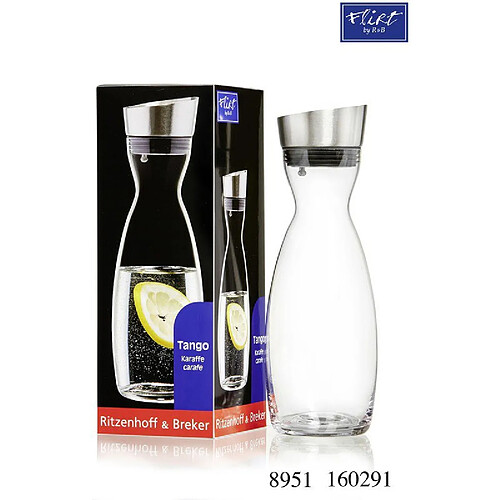 Ritzenhoff & Breker Flirt by R & noir Carafe en verre 'Tango', 1 l ()