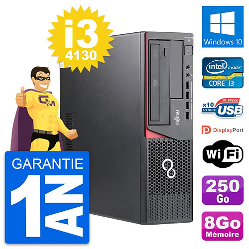 PC Fujitsu Esprimo E720 DT Intel i3-4130 RAM 8Go Disque 250Go Windows 10 Wifi · Occasion