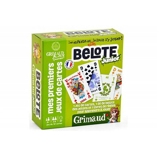 Jeu de cartes France Cartes Mes premiers jeux de cartes Belote