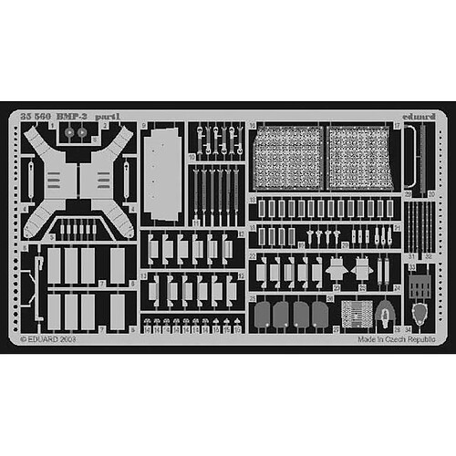 BMP-2 Fotoätzsatz- 1:35e - Eduard Accessories